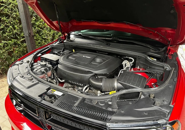 Dodge Durango cena 127900 przebieg: 94000, rok produkcji 2017 z Hrubieszów małe 781